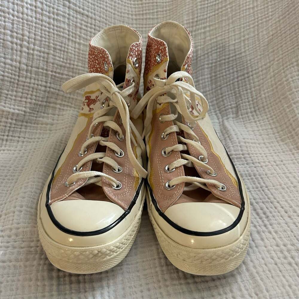 Converse Chuck 70 Egret Golden Florals Multi size 9 men’s - Picture 4 of 10